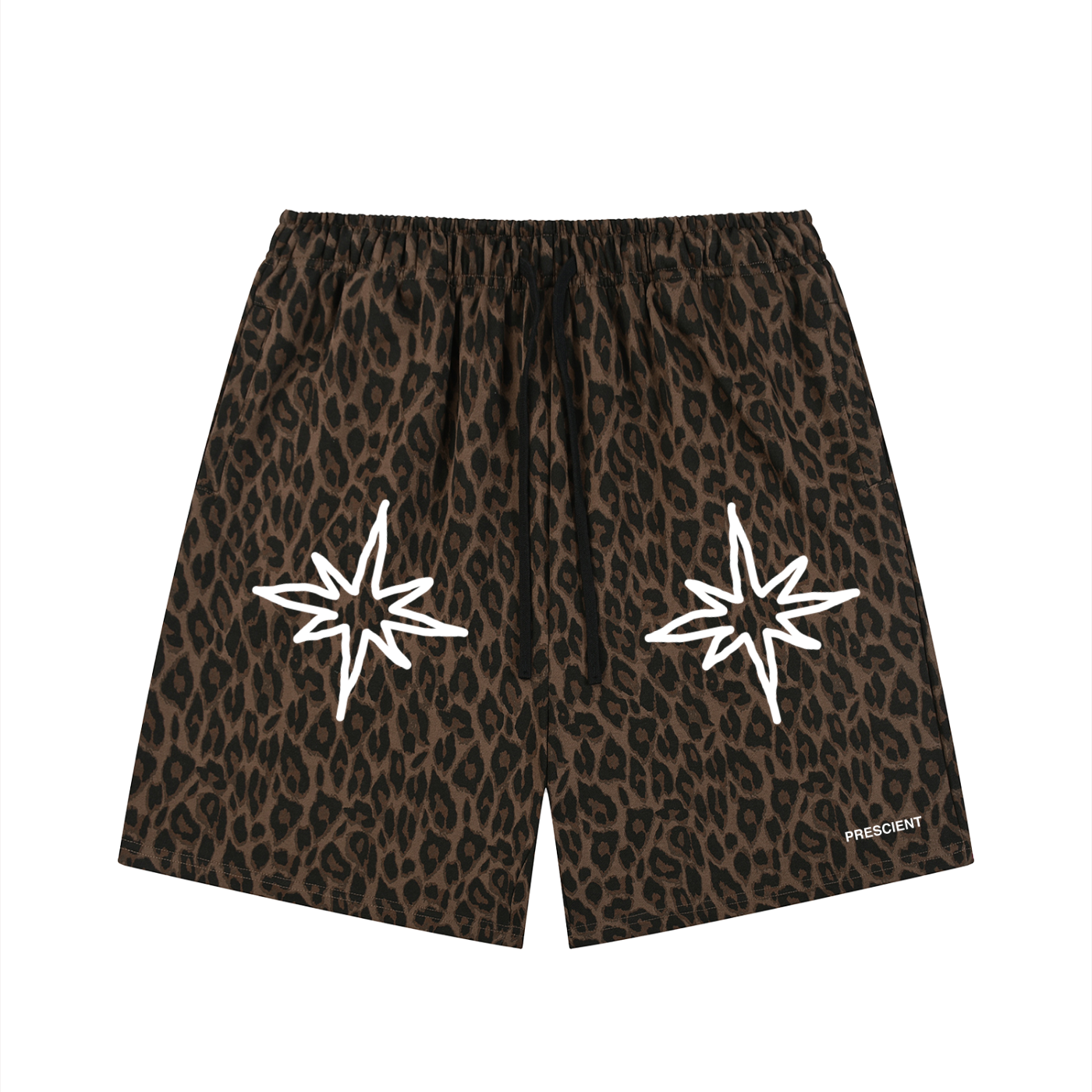 PRESCIENT Leopard Shorts