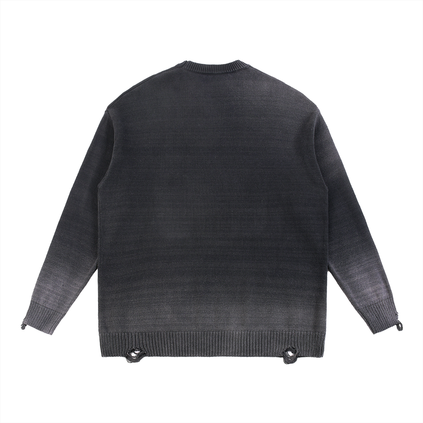 PRESCIENT Ripped Crewneck