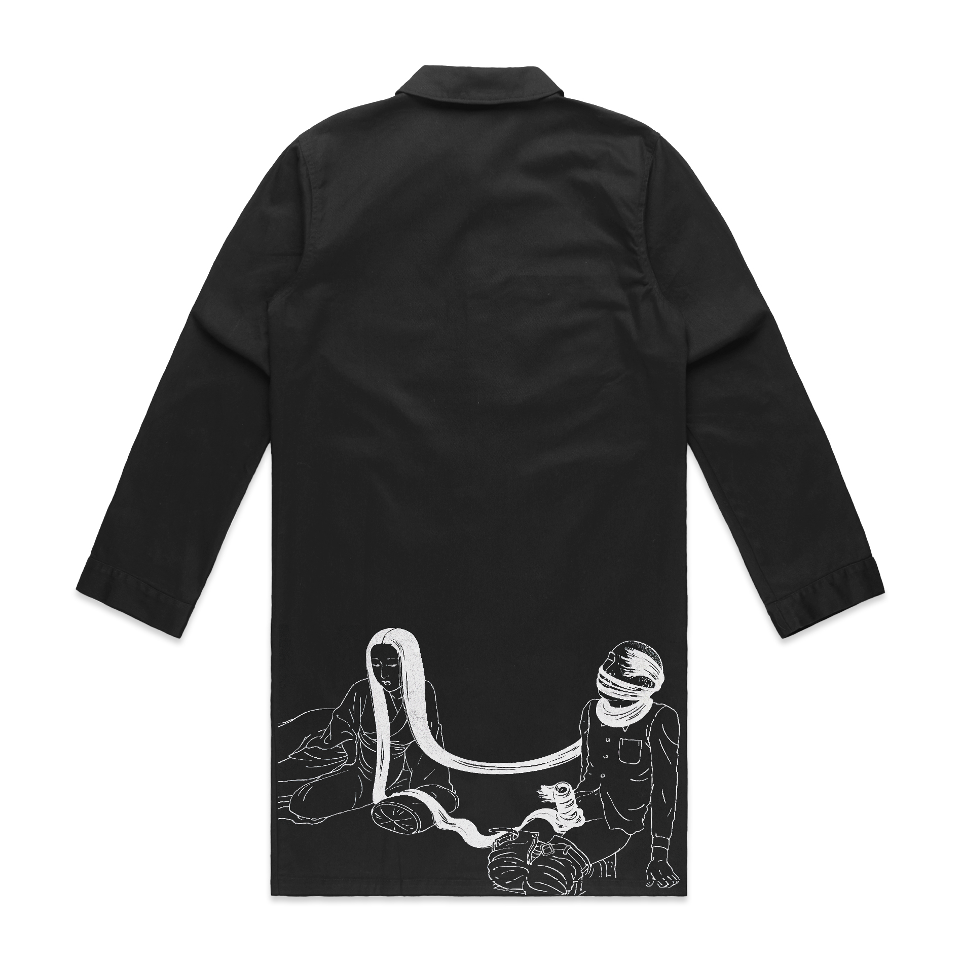 TETHERED HAND PAINTED PAINTERS JACKET