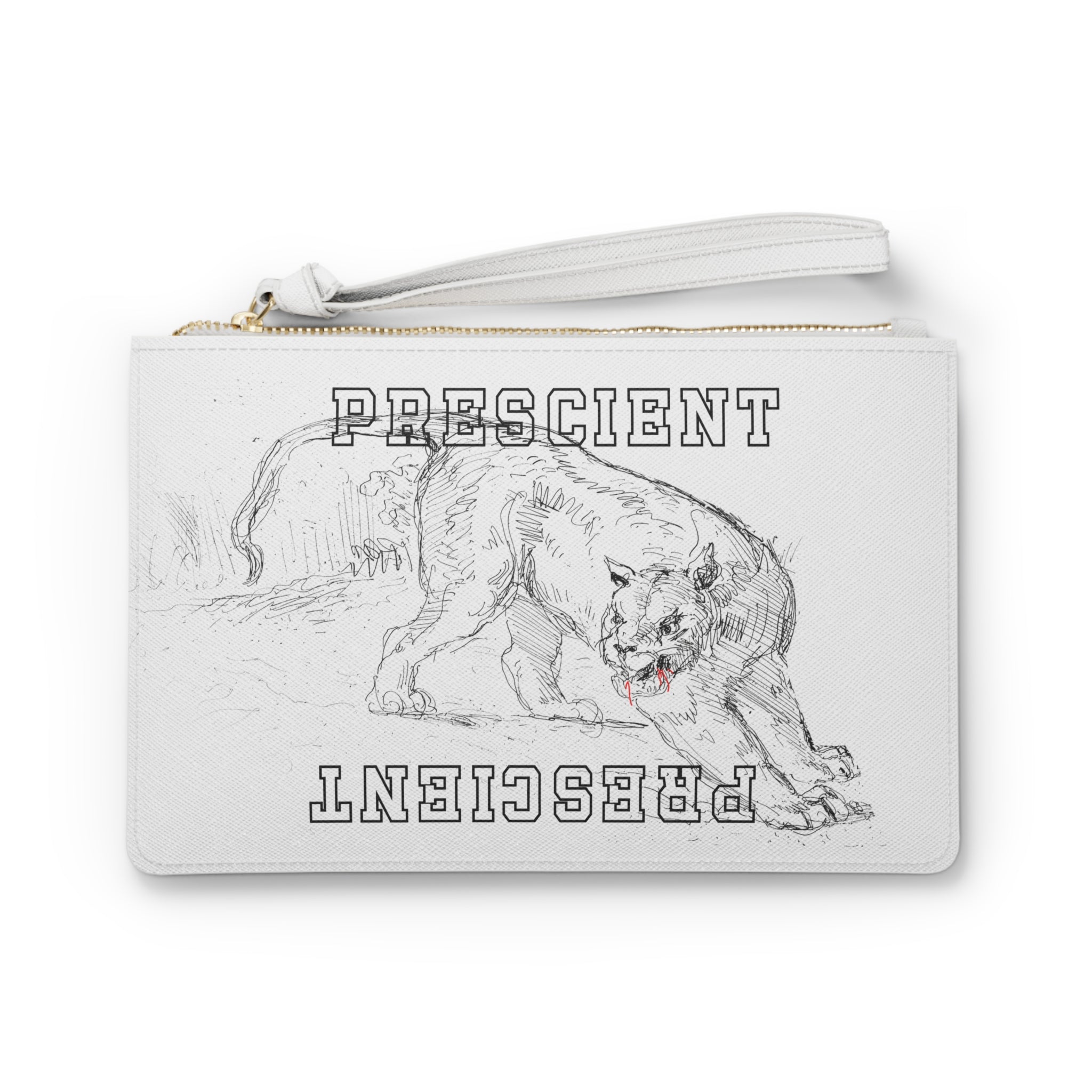 Prescient Cougar Clutch Bag