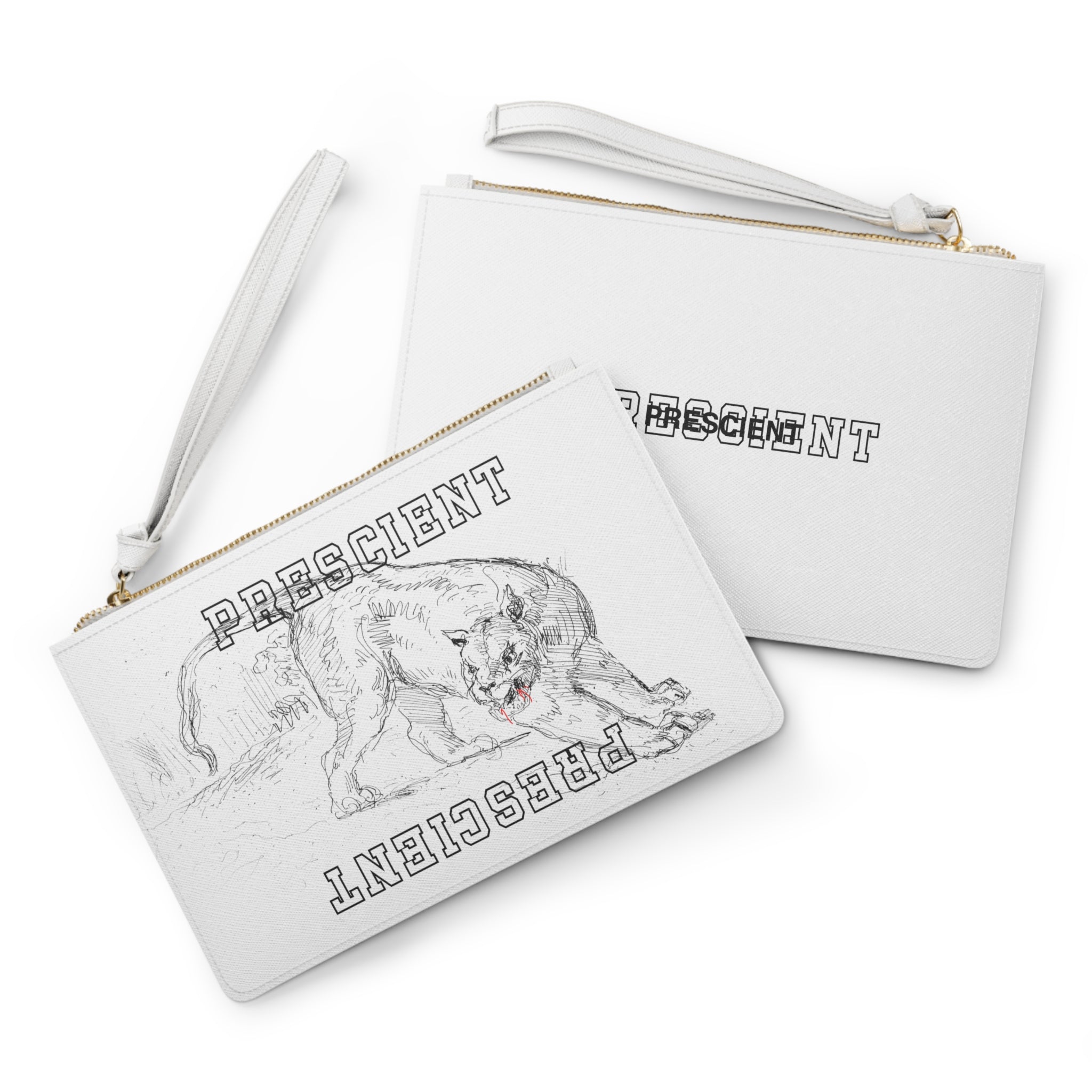 Prescient Cougar Clutch Bag