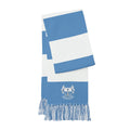 PRESCIENT Embroidered Scarf - BLUE