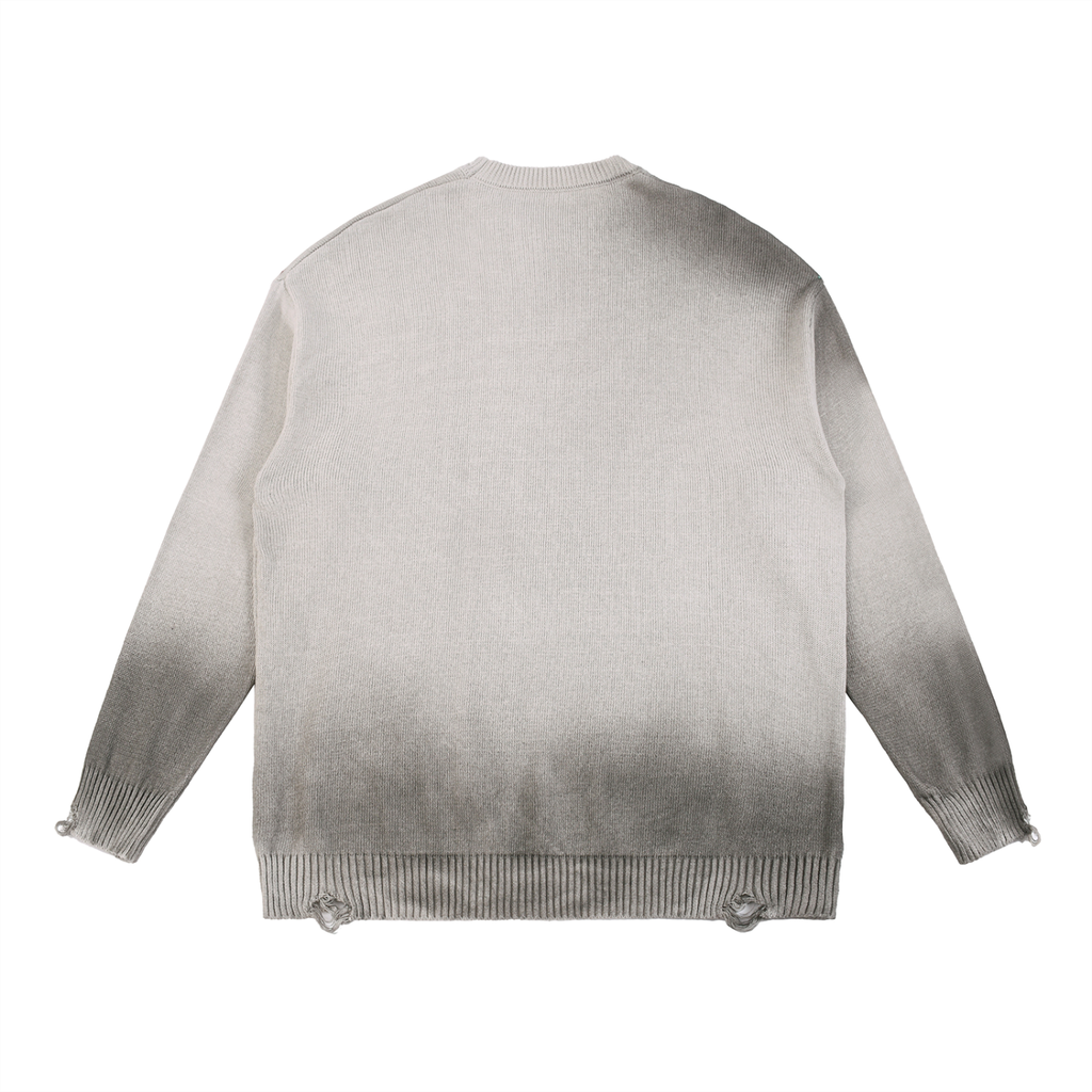 PRESCIENT Ripped Crewneck
