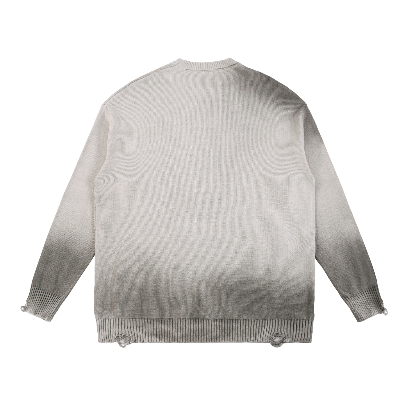 PRESCIENT Ripped Crewneck