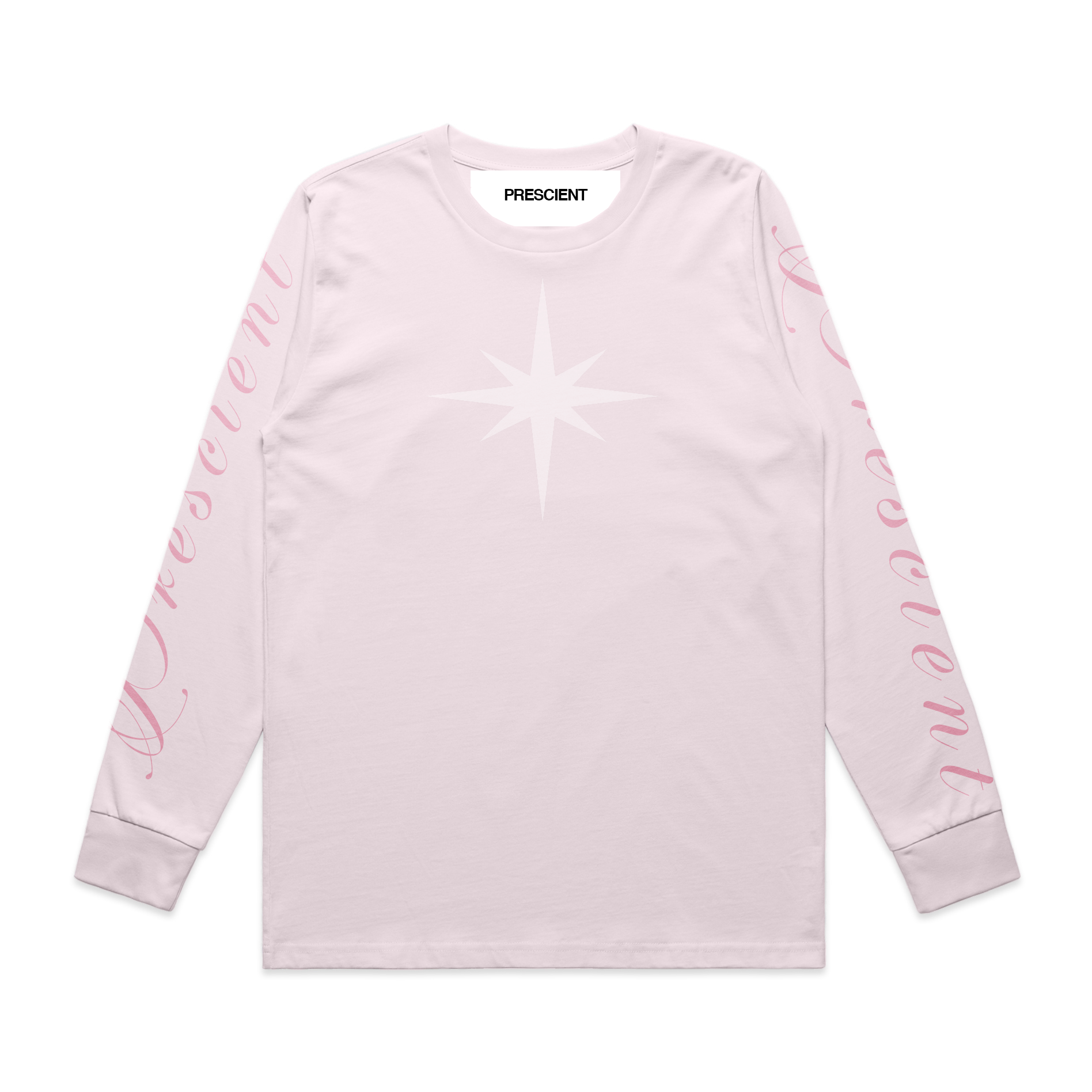 PRESCIENT SS26 SCRIPT LONG SLEEVE