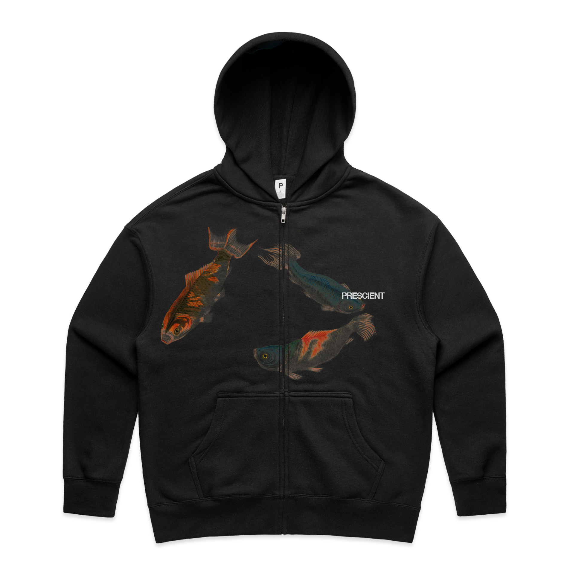 PRESCIENT SS26 CURRENT ZIP HOODIE