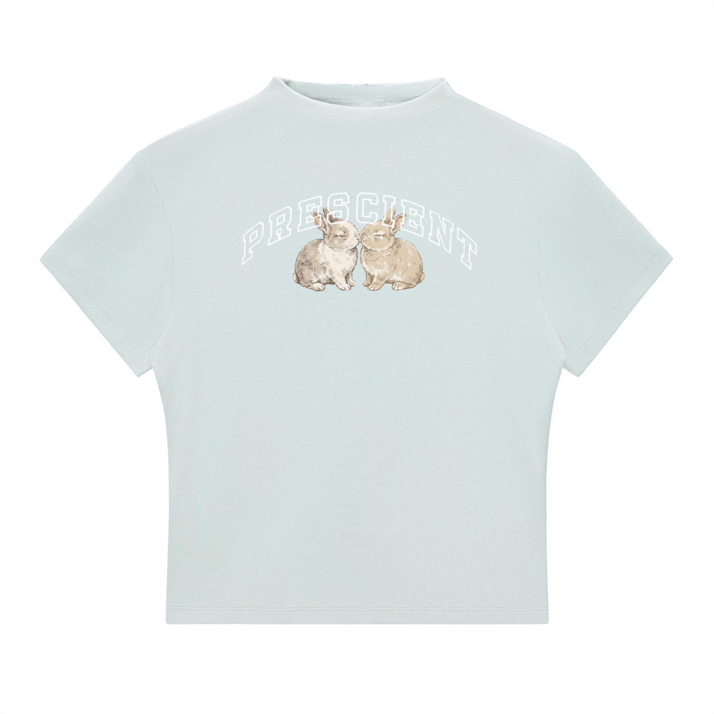 PRESCIENT Slim Fit Mock Neck T-Shirt