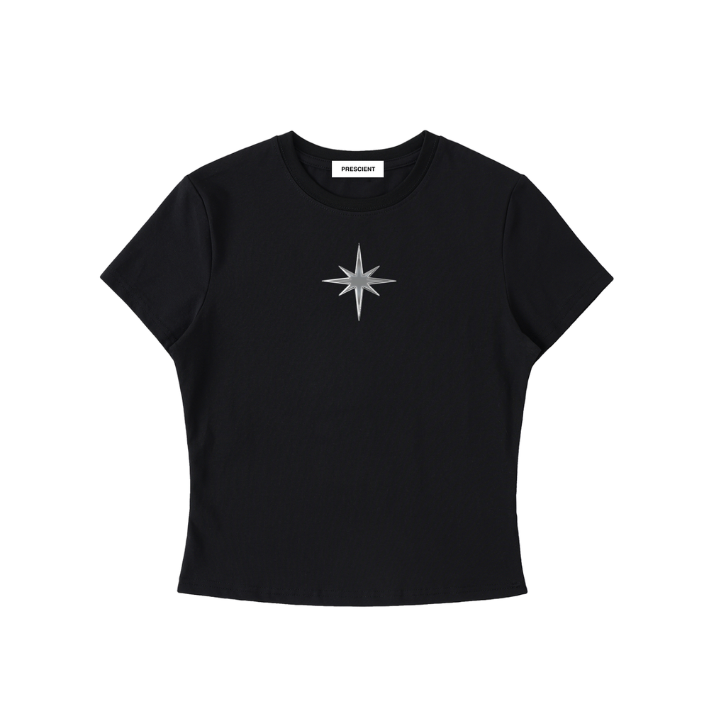 PRESCIENT Bodycon Crewneck T-Shirt