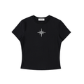 PRESCIENT Bodycon Crewneck T-Shirt